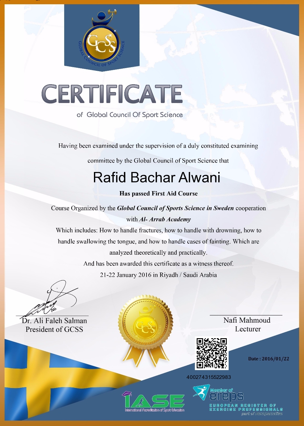 Rafid Bachar Alwani
